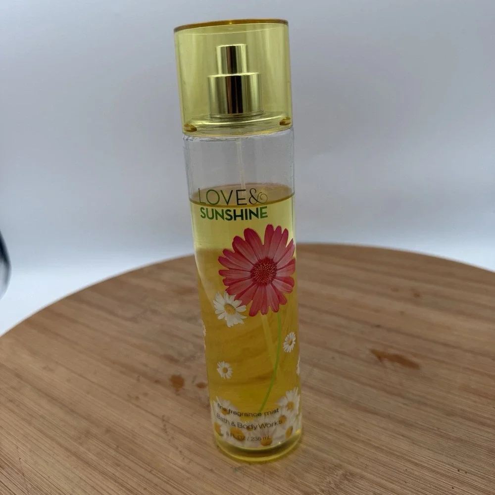 Bath & Body‎ Works LOVE & SUNSHINE Mist Spray 8oz Mostly Full